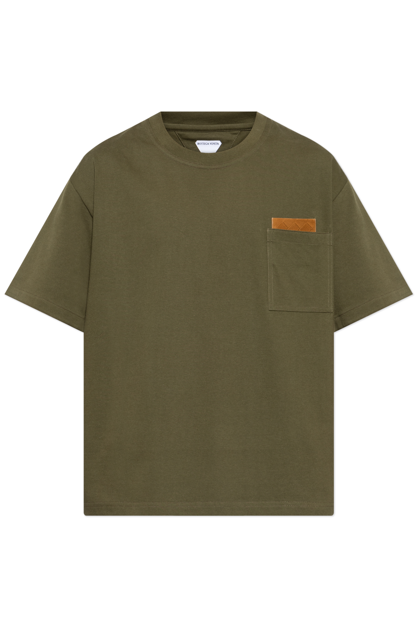 【送料&関税込】Bottega Veneta Pocket Detailed Cropped T-shi Bottega Veneta T-shirt with pocket | Men's Clothing | Vitkac